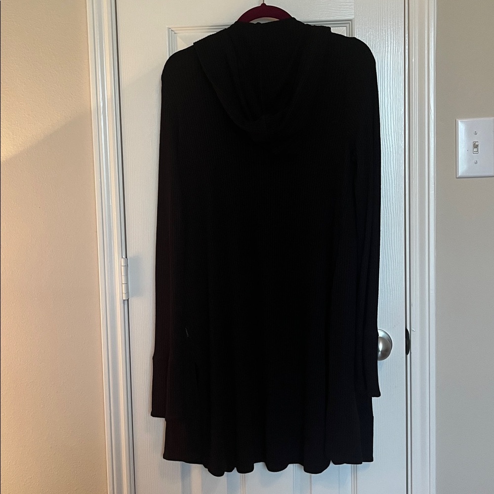 Athleta Ribbed Long Hooded Cardigan - Picture 6 of 10